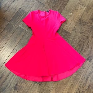 Express Pink A-line Mini Dress